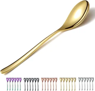 Set van 6 dinerlepels