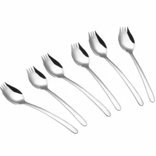 Set van 6 mini-sporks