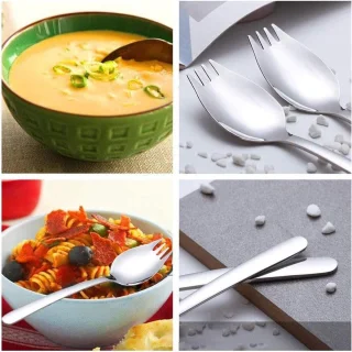 ShopVlot Spork Fork 6-delig