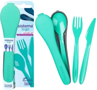 Sistema To Go bestekset met mes, vork en lepel