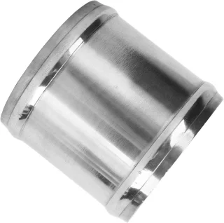 Slangadapter 70 mm roestvrij aluminium