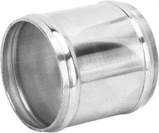 Slangadapter 70 mm roestvrij aluminium