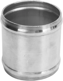 Slangadapter 70 mm roestvrij aluminium