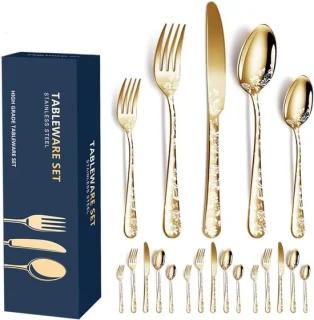 SnelShoppen Aoresac bestekset voor 4 personen, 20 stuks