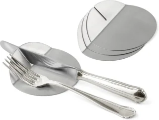 SnelShoppen luxe bestekset 4-delig rvs