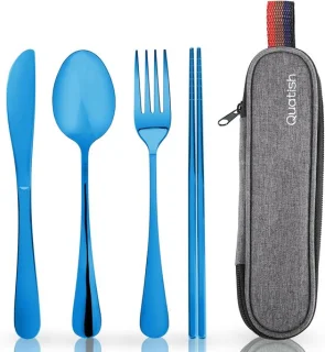 SnelShoppen - travel bestekset met etui