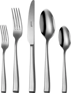 Sola Bestek Set Durban 90-delig 9-persoons Zilver