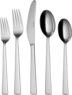 Sola Bestek Set Eclipse 50-Delig 6-Persoons Zilver