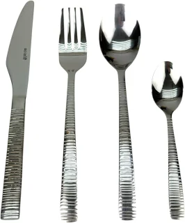 Sola Bestek Set Nova 24-delig 6-persoons RVS Zilver