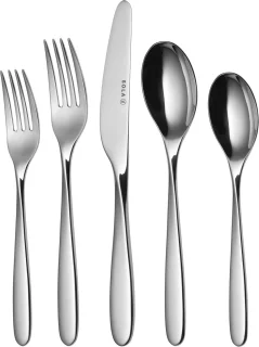 Sola Bestek Set Twist 24-delig 6 persoons Zilver