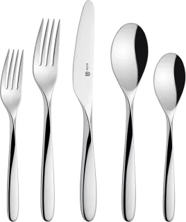 Sola Bestek Set Twist 24-delig 6 persoons Zilver