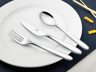 Sola Bestek Set Twist 24-delig 6 persoons Zilver