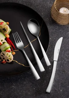 Sola Bestekset Lotus 90-delig 9 Personen RVS 18/10 Zilver
