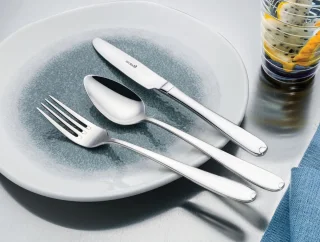 Sola Fleurie Bestekset 100-delig 12 persoons Zilver Premium RVS
