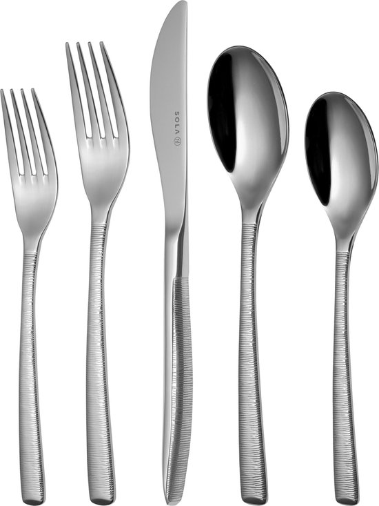 Sola Hermitage 70-delig Bestekset 8 Persoons Zilver review