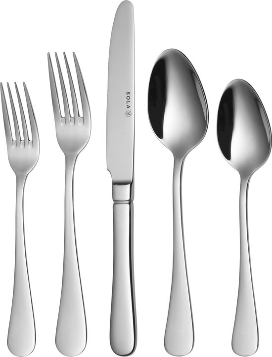 Sola Livorno Bestekset 24-delig 6-persoons Zilver review