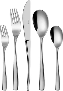 Sola Lotus Bestek Set 70-delig 8-persoons RVS