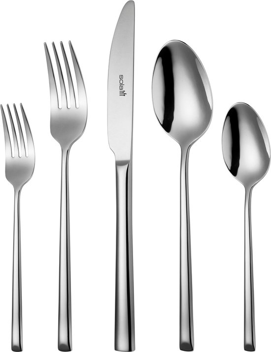 Sola Luxor Bestekset 100-delig 12 Persoons Zilver RVS review
