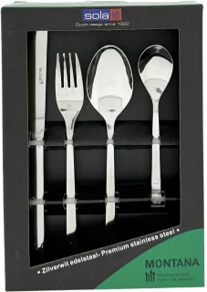 Sola Montana Bestekset 24-delig 18/10 RVS Zilver