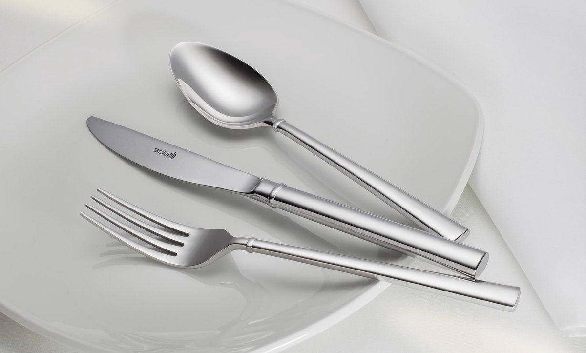 Wat vinden we goed aan de Sola Palermo Bestekset 100-delig 12-persoons Zilver