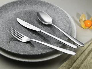 Sola Privilege Bestekset 24-delig 6 persoons zilverwit