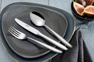 Sola Tulip 90-delig Bestekset 9 Persoons Zilver