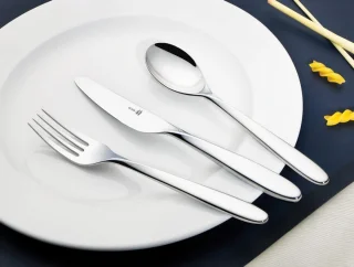 Sola Twist Bestekset 50-delig 6-persoons Zilver