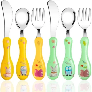 Solidchoice 6-delige kinderbestekset