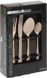 Solidchoice Rvs bestekset van 16 stukken