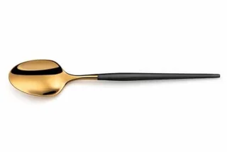 Soprano black-gold tafellepel set 6
