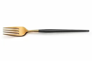 Soprano Black-gold tafelvork L20,3cm