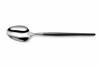 Soprano koffielepelset 6 PVD zwart