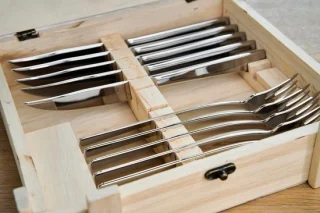 Steakbestekset voor 6 personen