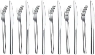 Steakmessen en dinervorken set 12-delig