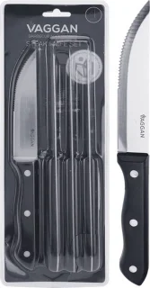 Steakmessen RVS set van 4 stuks