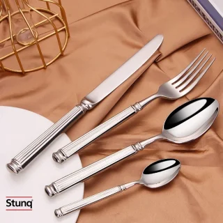 Stunq 16-delige bestekset rvs vintage