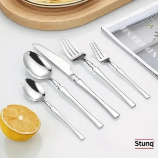 Stunq 4-delige roestvrijstalen bestekset