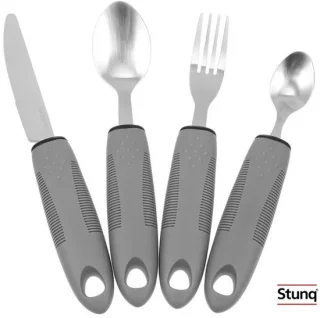 Stunq adaptieve bestekset voor ouderen 4-delig