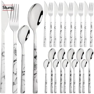 Stunq® Bestekset 24-delig RVS
