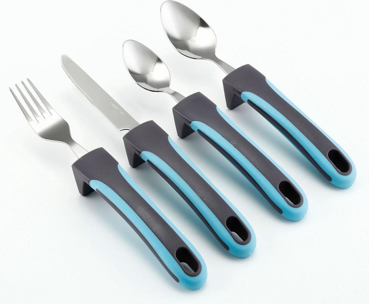 De Sundo bestekset ergonomisch 4-delig in één oogopslag