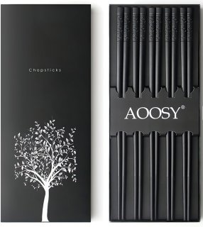 De Sushistokjesset zwart - 5 sets in één oogopslag