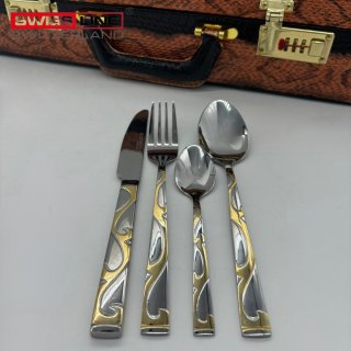 Wat vinden we goed aan de Swiss Line 72-delige bestekset in koffer