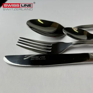 Swiss Line bestekset 24-delig zilver