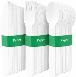 Table Kind Papieren Bestek Set 120 stuks