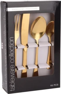 Tableware Collection Bestekset 16-delig RVS Goud