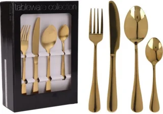 Tableware Collection Bestekset 16-delig RVS Goud