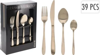 Tableware Collection Bestekset 39-delig RVS Zilver Goud
