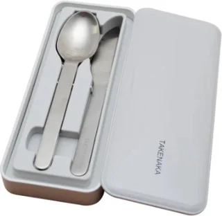 TAKENAKA Bestekset 3-delig RVS Gray Champignon