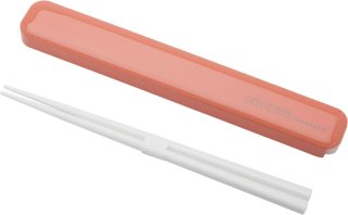 Takenaka Chopsticks & Case Tangerine Orange eetstokjes set