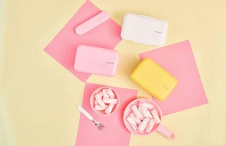 Takenaka Fork & Case bestekset 1-delig RVS Coconut White